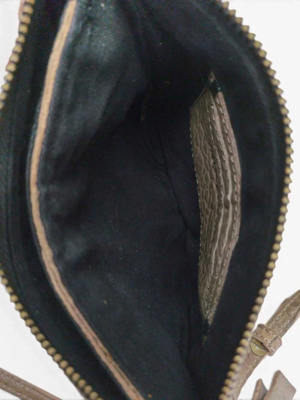 49 Square Miles Leather & Hair-On-Hide Crossbody, Dual-Pocket Design